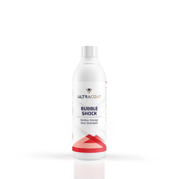 UltraCoat Bubble Shock shampoo decontaminante acido anticalcare per auto