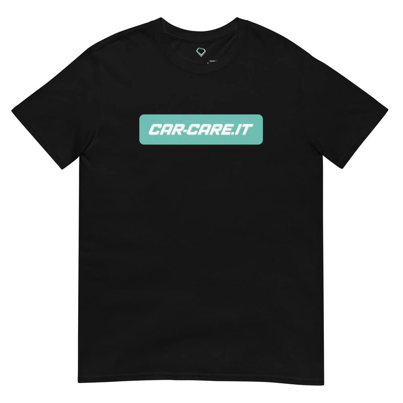 Maglietta unisex a maniche corte scritta CAR-CARE.IT