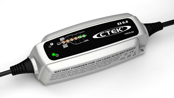 CTEK XS 0.8 — Caricabatterie Moto e Mantenitore 12V 0,8 A