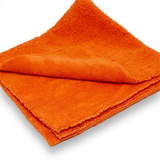 ProfiPolish All Purpose Towel Soft 2 Side — panno bifronte arancione, vista dettaglio