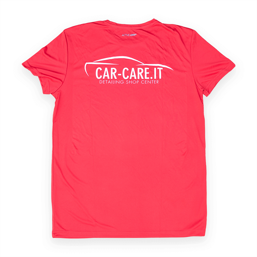 T-Shirt Car-Care.it Rossa - Prodotti per il Detailing e cura dell’auto