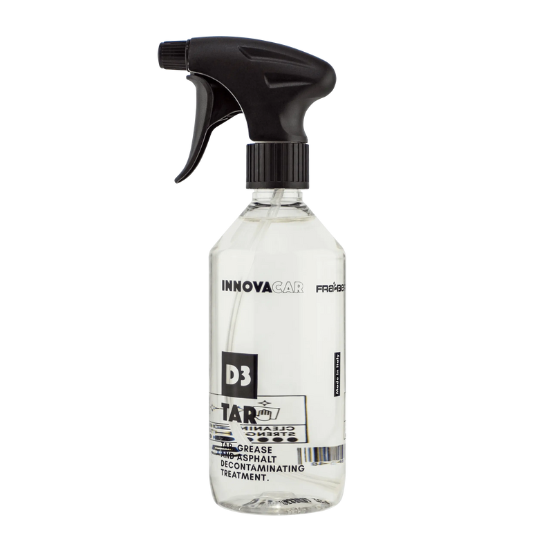 Innovacar D3 Tar 500ML - Decontaminante di catrame, grasso e asfalto