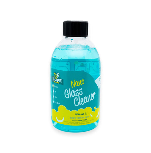 DopeFibers Nano Glass Cleaner, pulitore vetri auto effetto idrofobico, 500 ml