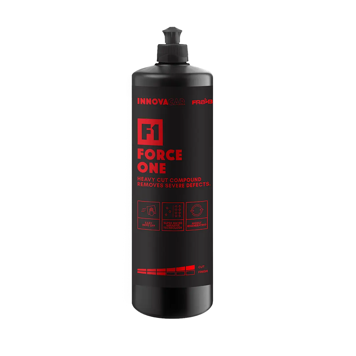 Innovacar F1 Force One — compound correttivo da taglio ad alta aggressività, 500 ml