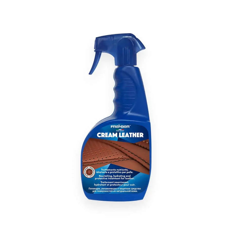 Fra-Ber Cream Leather, crema nutriente e protettiva per pelle e cuoio auto