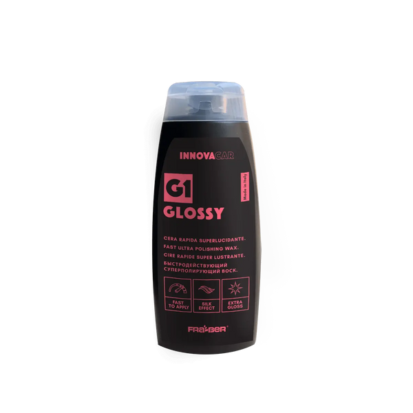 Innovacar G1 Glossy glaze superlucidante rapido per vernice auto, 250 ml