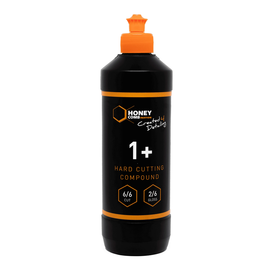 Honey Combination 1+ — hard cutting compound aggressivo, dettaglio etichetta