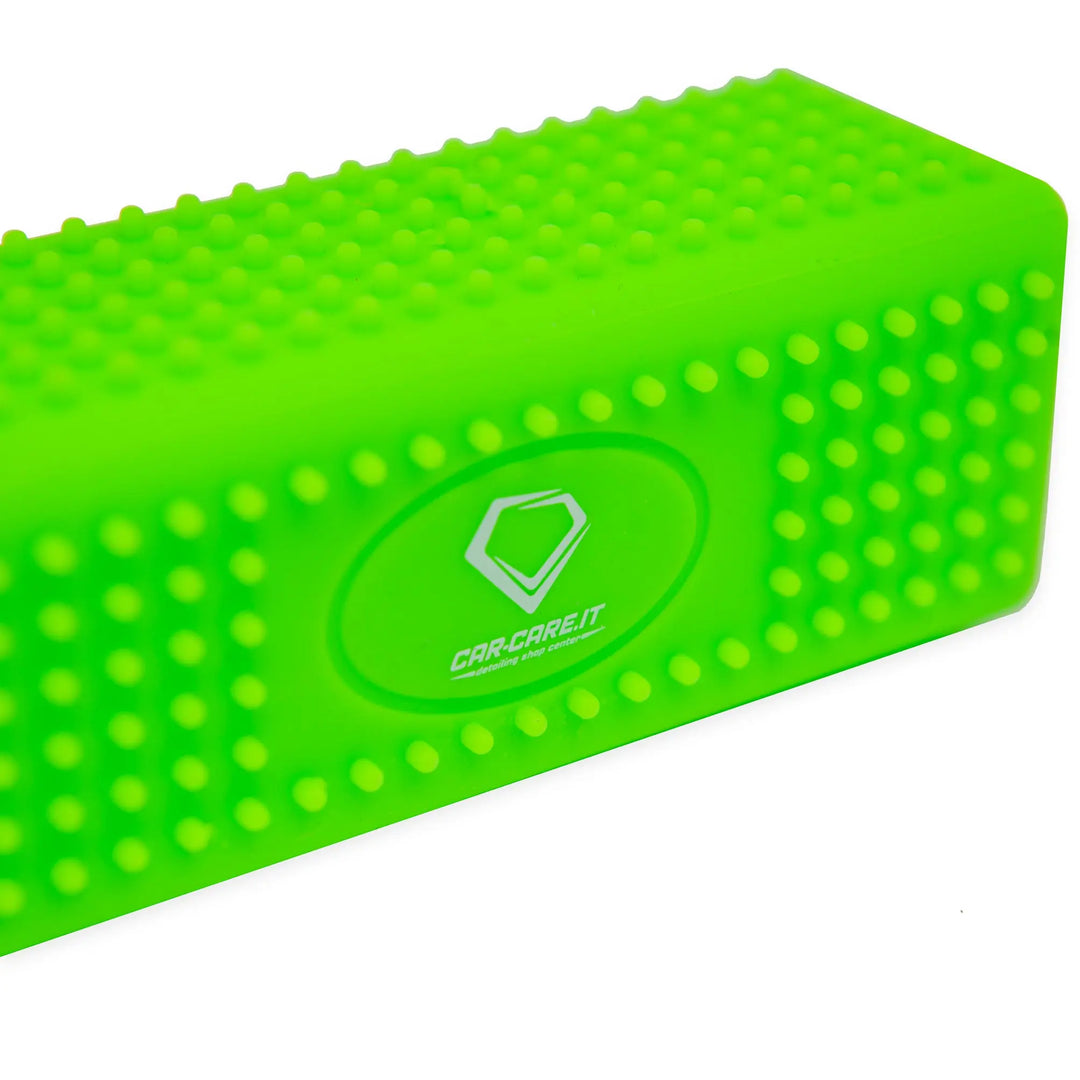 Spazzola Togli Peli Animali Auto - Setole Gomma Morbida, Per Sedili E Tappezzeria, Rosso - Foto 5