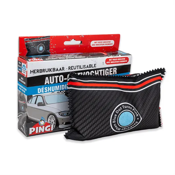 Pingi, deumidificatore antiappannamento riutilizzabile per auto