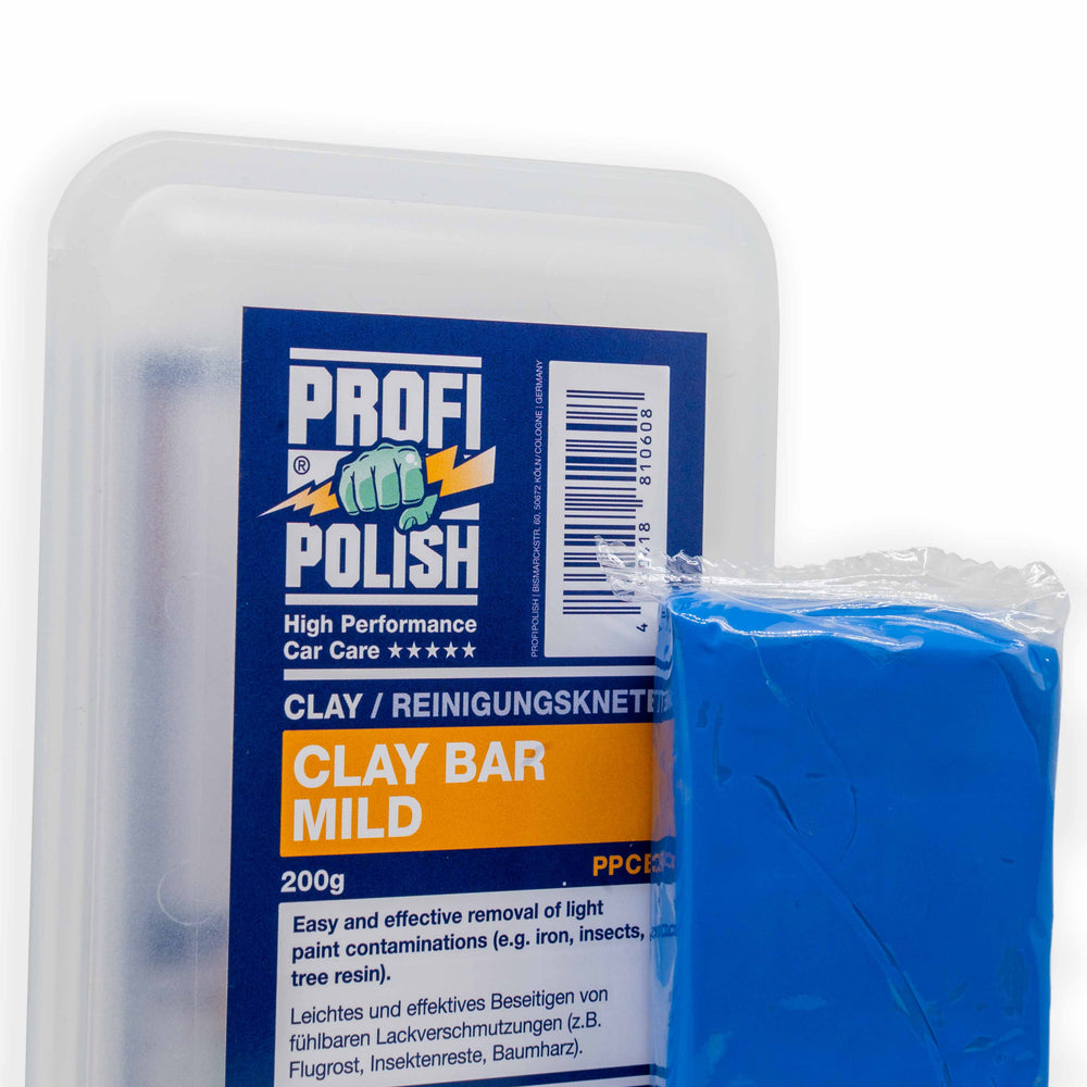 ProfiPolish Claybar leggera 200gr - Argilla decontaminante - Prodotti per il Detailing e cura dell’auto