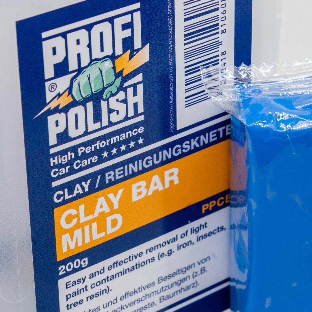 ProfiPolish Claybar leggera 200gr - Argilla decontaminante - Prodotti per il Detailing e cura dell’auto