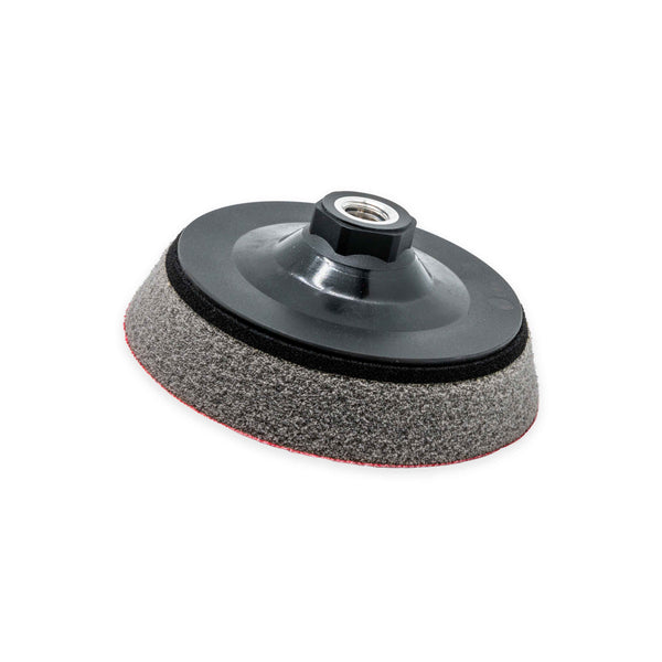 ProfiPolish Klett-Teller Ø 123 mm M14, platorello in velcro per lucidatrice rotativa