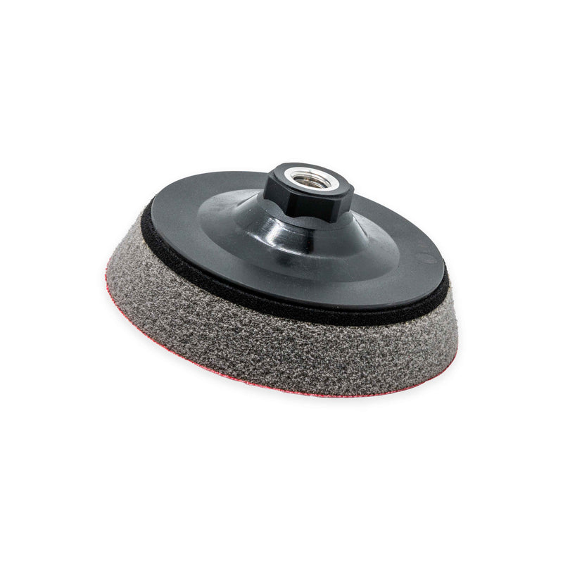 ProfiPolish Klett-Teller Ø 123 mm M14 - Platorello in velcro per lucidatrice rotativa