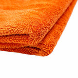 ProfiPolish Orange Twister — panno asciugatura microfibra, vista dispiegato