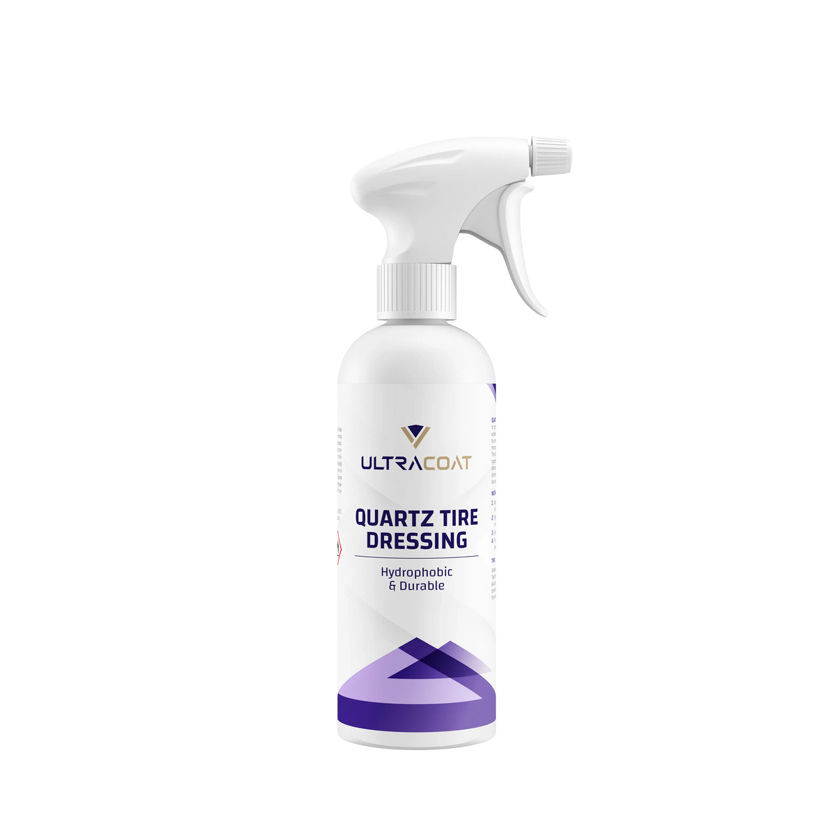 UltraCoat Quartz Tire Dressing nero gomma satinato a lunga durata, 500 ml