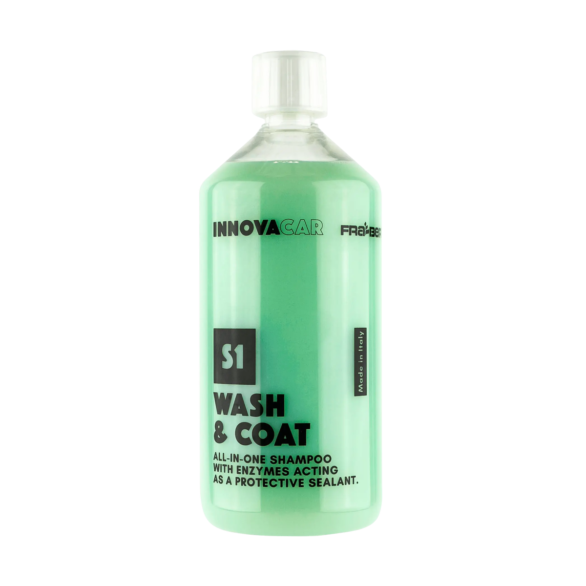 Innovacar S1 Wash&Coat shampoo auto con protezione nanotech agli enzimi