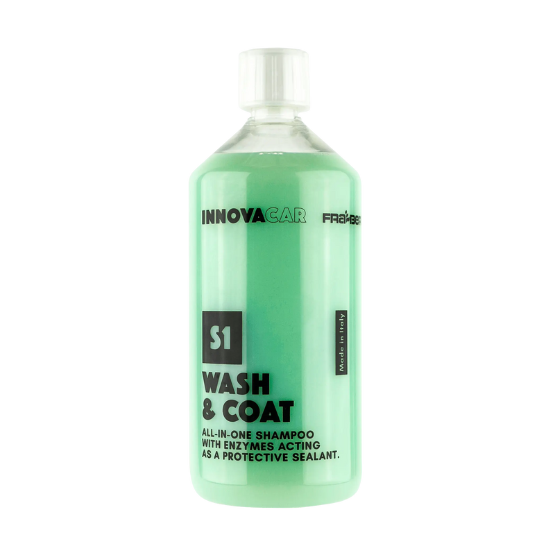 Innovacar S1 Wash&Coat — Shampoo con Protezione Nanotech