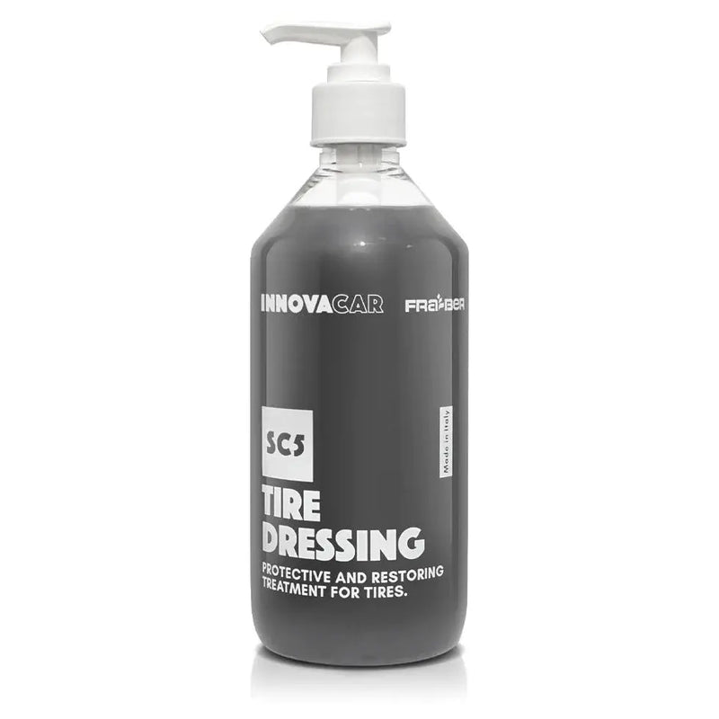 Innovacar SC5 Tire Dressing – Nero Gomme Protettivo a Base SiO₂