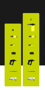 AVA Evolution P90-L, idropulitrice auto, contenuto del pacchetto