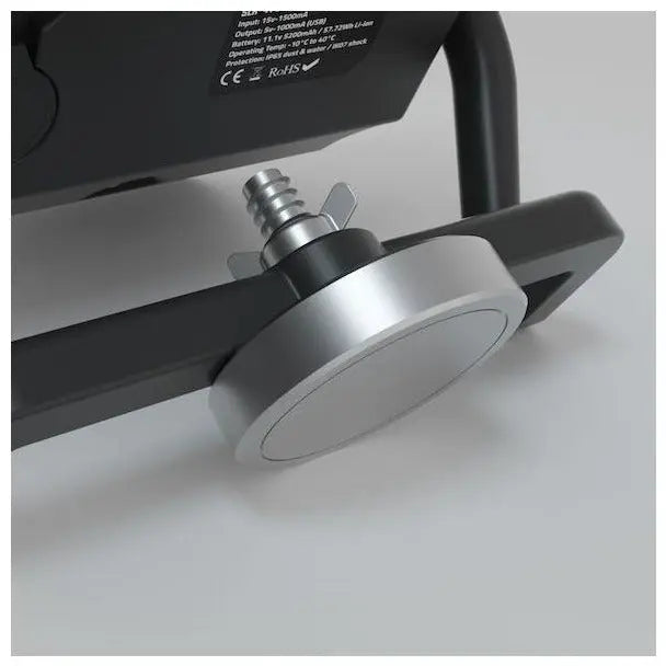 Unilite Large-Magnet, supporto magnetico per lampade LED, dettaglio