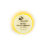 Rupes tampone lana giallo DA Medium — wool pad intermedio, formato 50/65mm